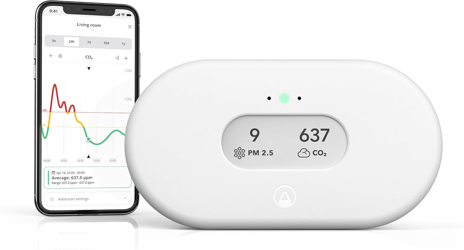 Airthings 2960 View Plus: Advanced Air Quality Monitoring Made Simple
