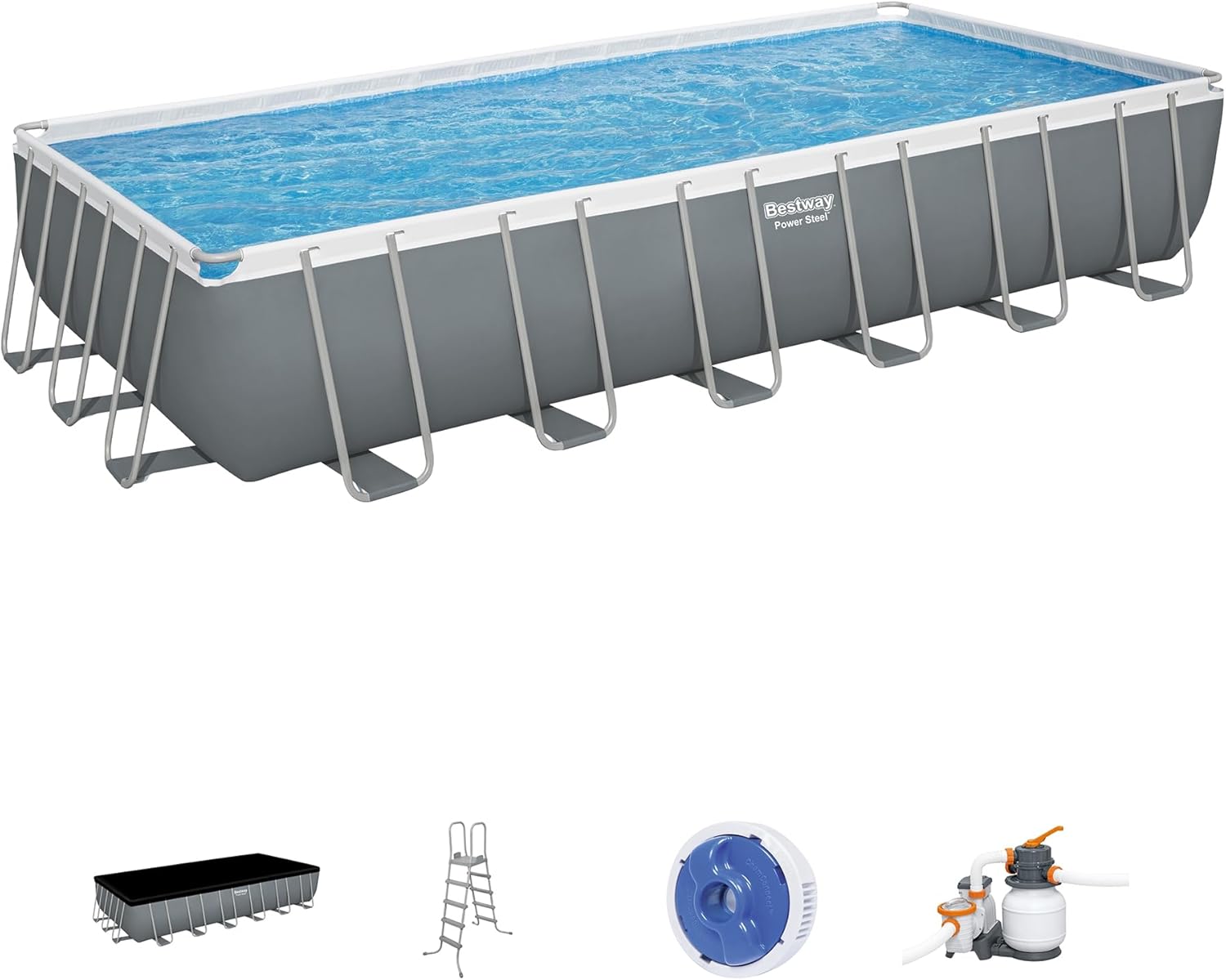 Bestway Power Steel Rectangular Above-Ground Pool: The Perfect Backyard Oasis