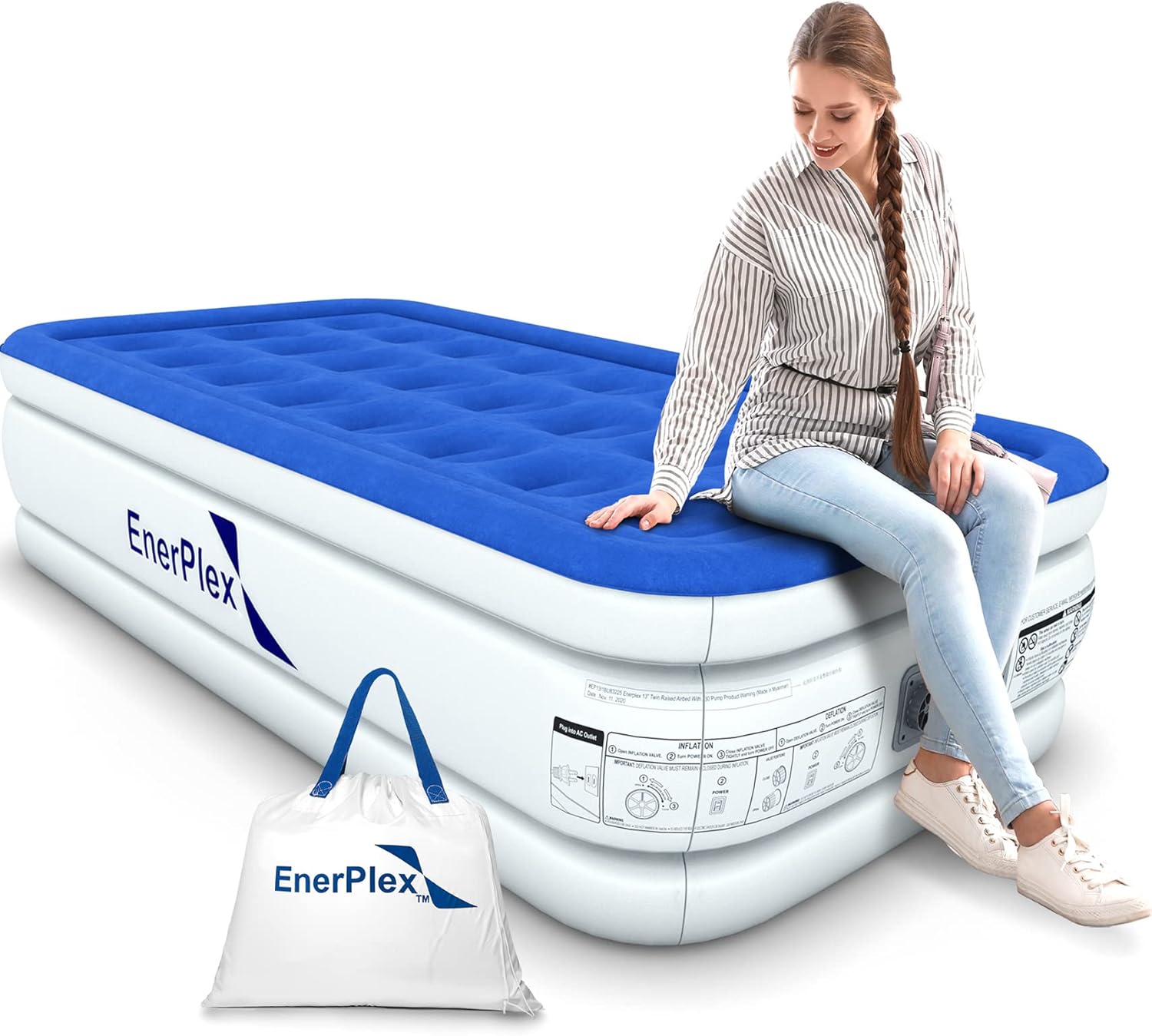 EnerPlex Luxury Double High Air Mattress Review: A Blend of Comfort and Convenience