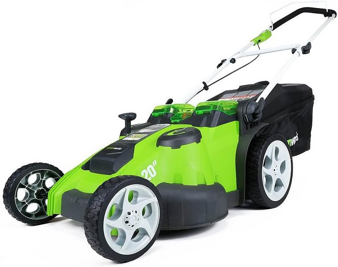 Greenworks Twin Force Cordless Lawn Mower (25302) Review