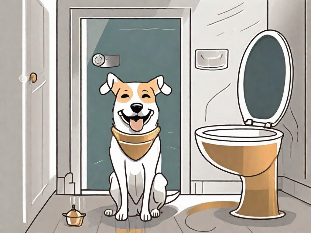 How can I reward my dog for successful potty training?