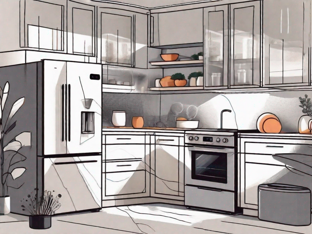 How are voice assistants being integrated into modern kitchens?