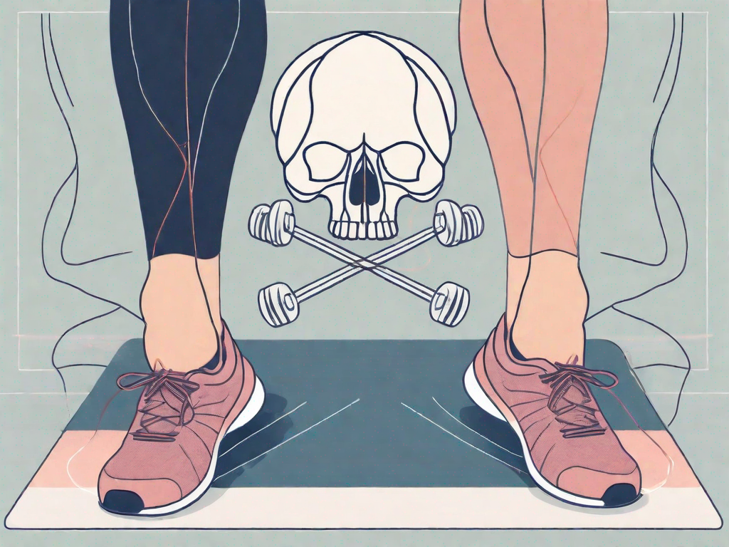 Boost Your Workout Intensity with Skull Crusher Toe Taps - Fitness Tips for Women