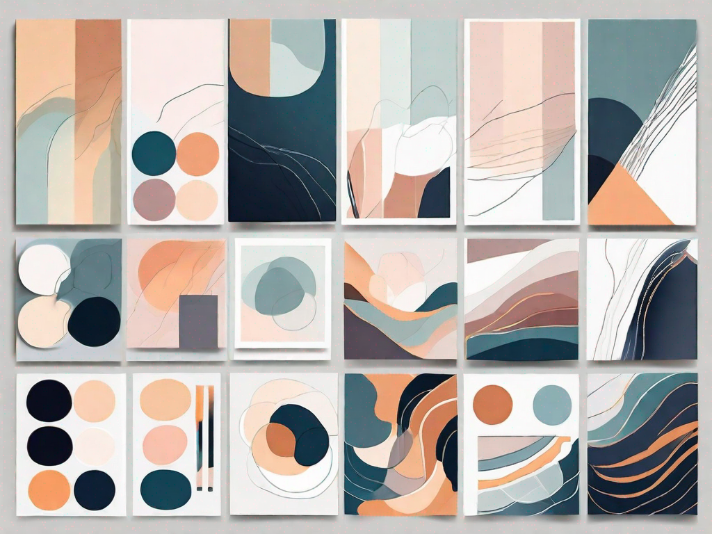 How many colors should I include in a cohesive color palette?