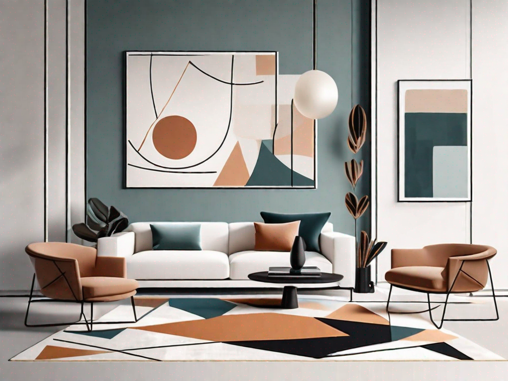 Are there specific decor items that can instantly modernize a space?