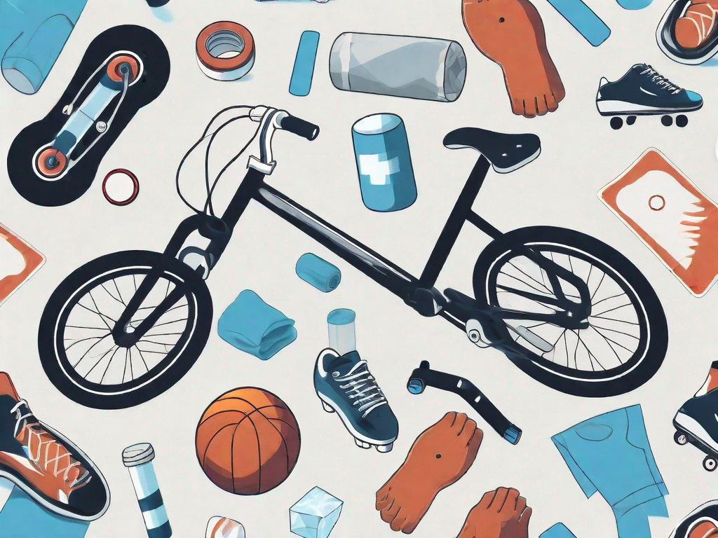 What kinds of soft tissue injuries might result from a fall?