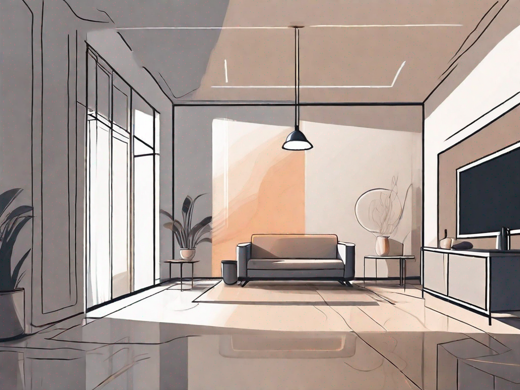 What's the role of lighting in transforming a space without major changes?