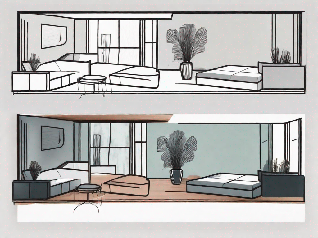 How can rearranging furniture give a room a new feel?