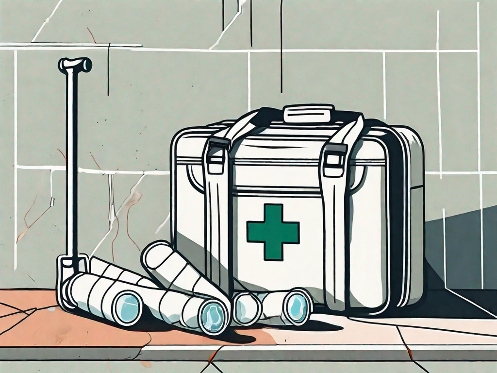 How can I manage pain after a fall-related injury?