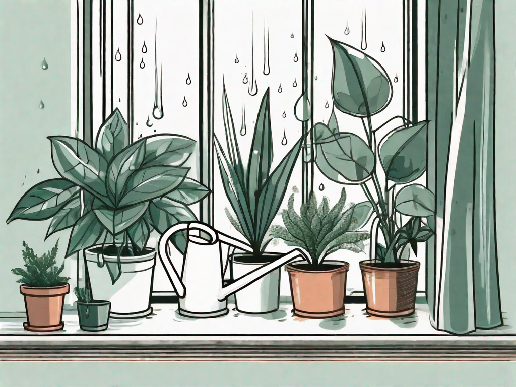 How do I water indoor plants properly?