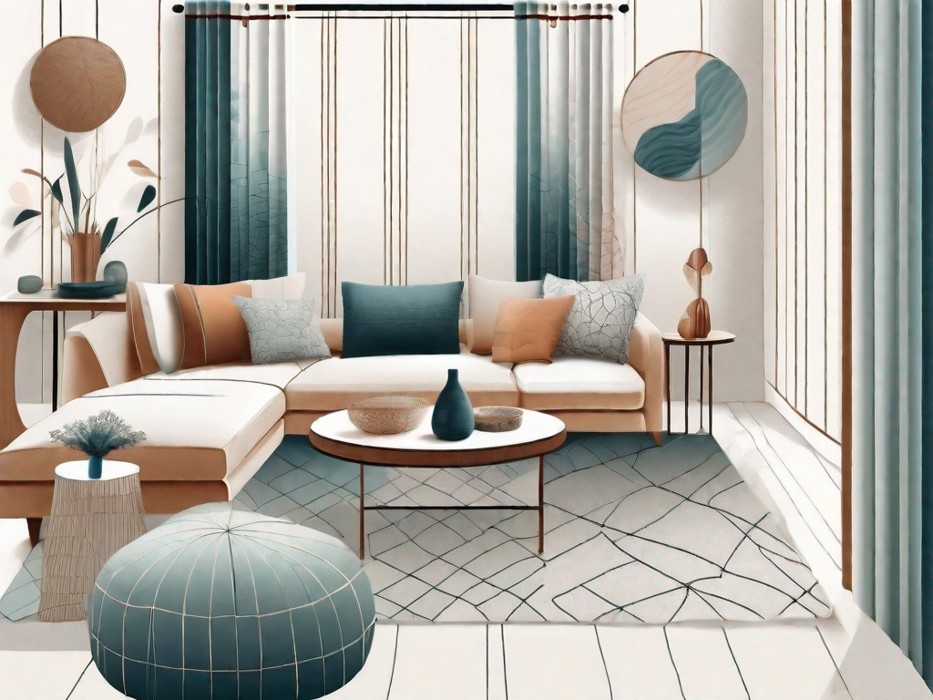 Are there any iconic interior design examples of successful pattern mixing?