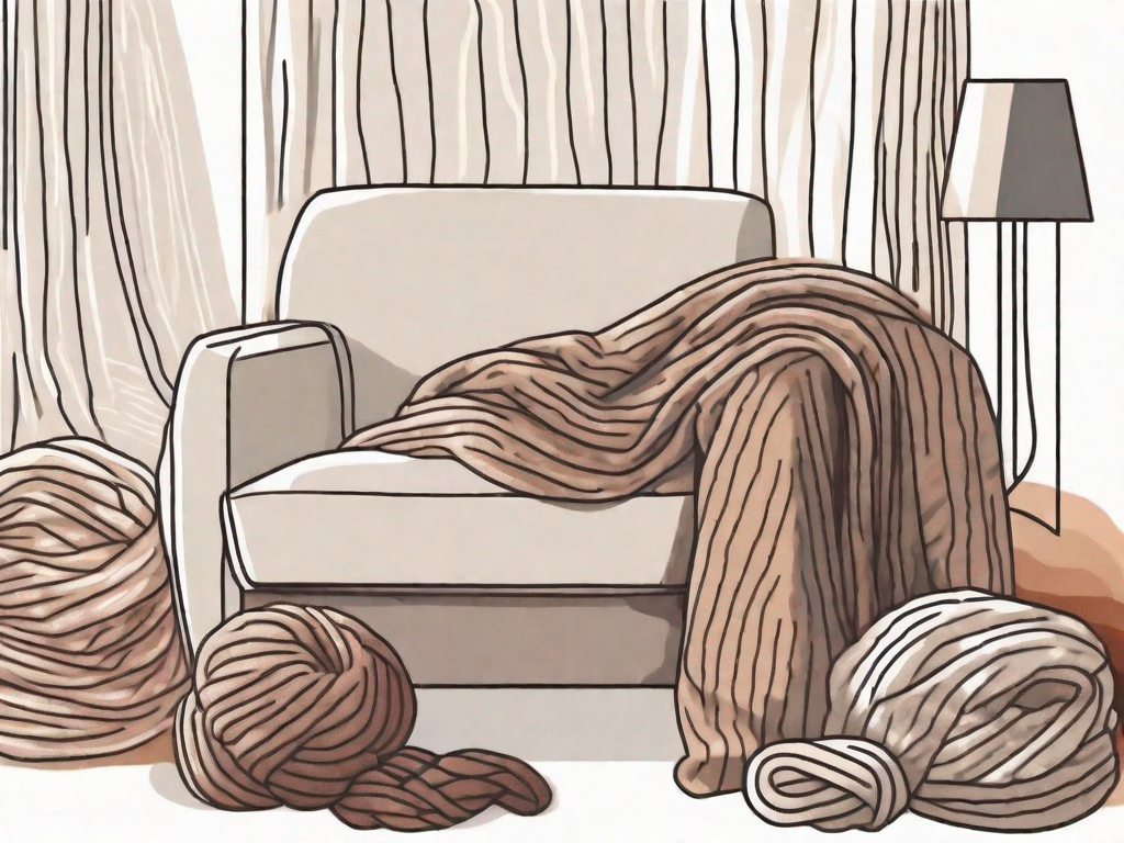 What textiles or fabrics enhance warmth and comfort?