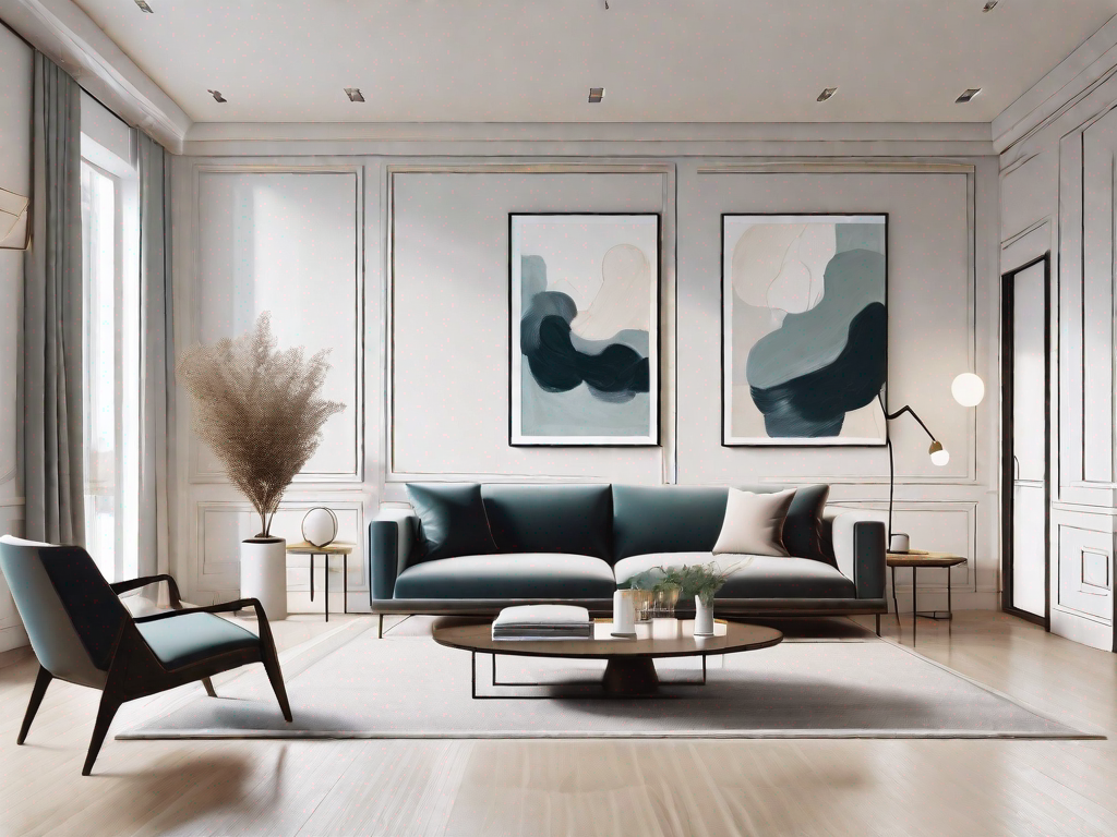 Can I mix different art styles, like modern and traditional, in one space?