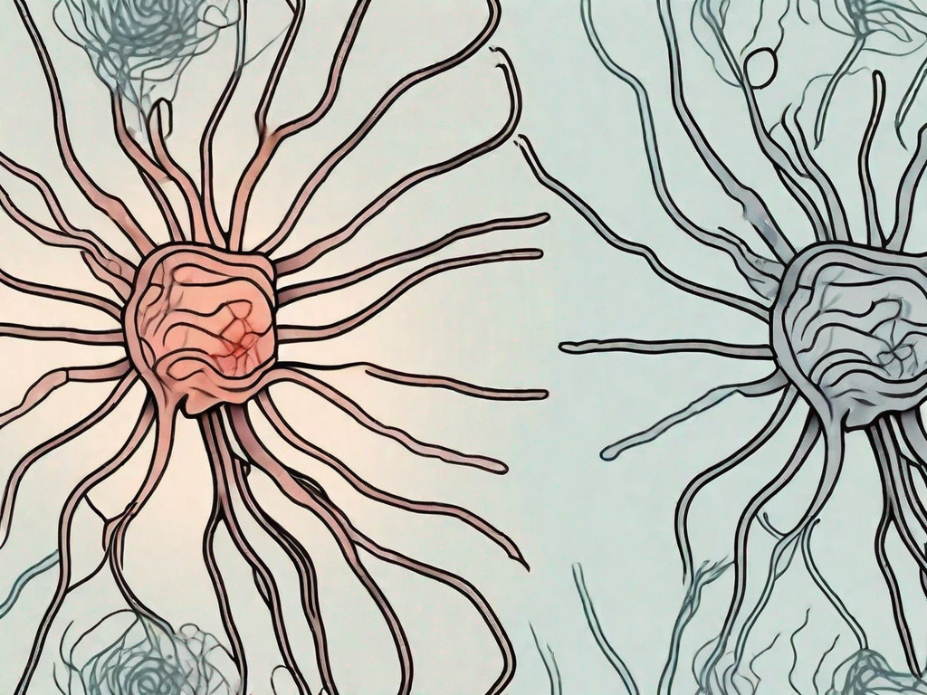 How do injuries contribute to the development of chronic pain?