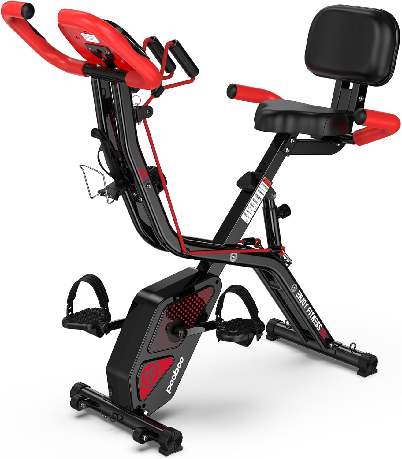 Elevate Your Fitness Journey with the Pooboo X-Bike Folding Exercise Bike